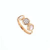 Anello Utopia VENUS in Oro rosa Madreperla 1.40 Ct VA3UB0 - VA3UB0